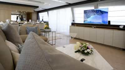Saloon with TV