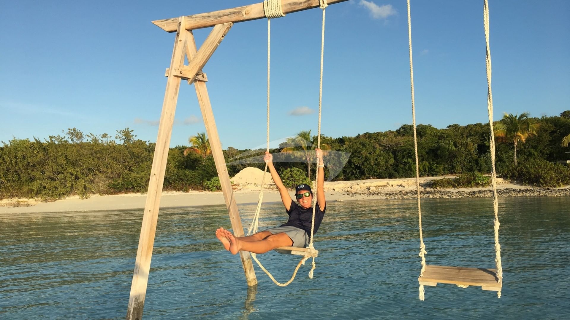 The chef isn't always stuck in the galley!