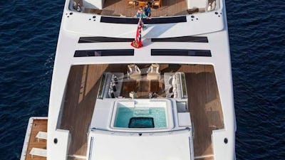 Aft Deck with Jacuzzi