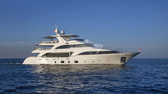NAMASTE 37m motor yacht for charter