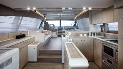 Galley and Saloon