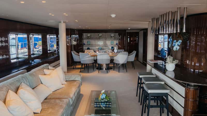 LADY IN BLUE 41m motor yacht charter, photo 9