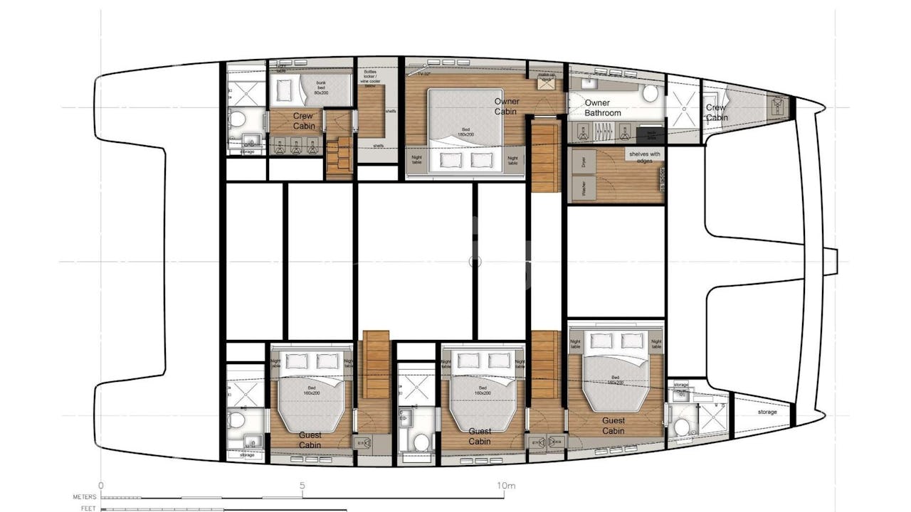 Yacht Layout