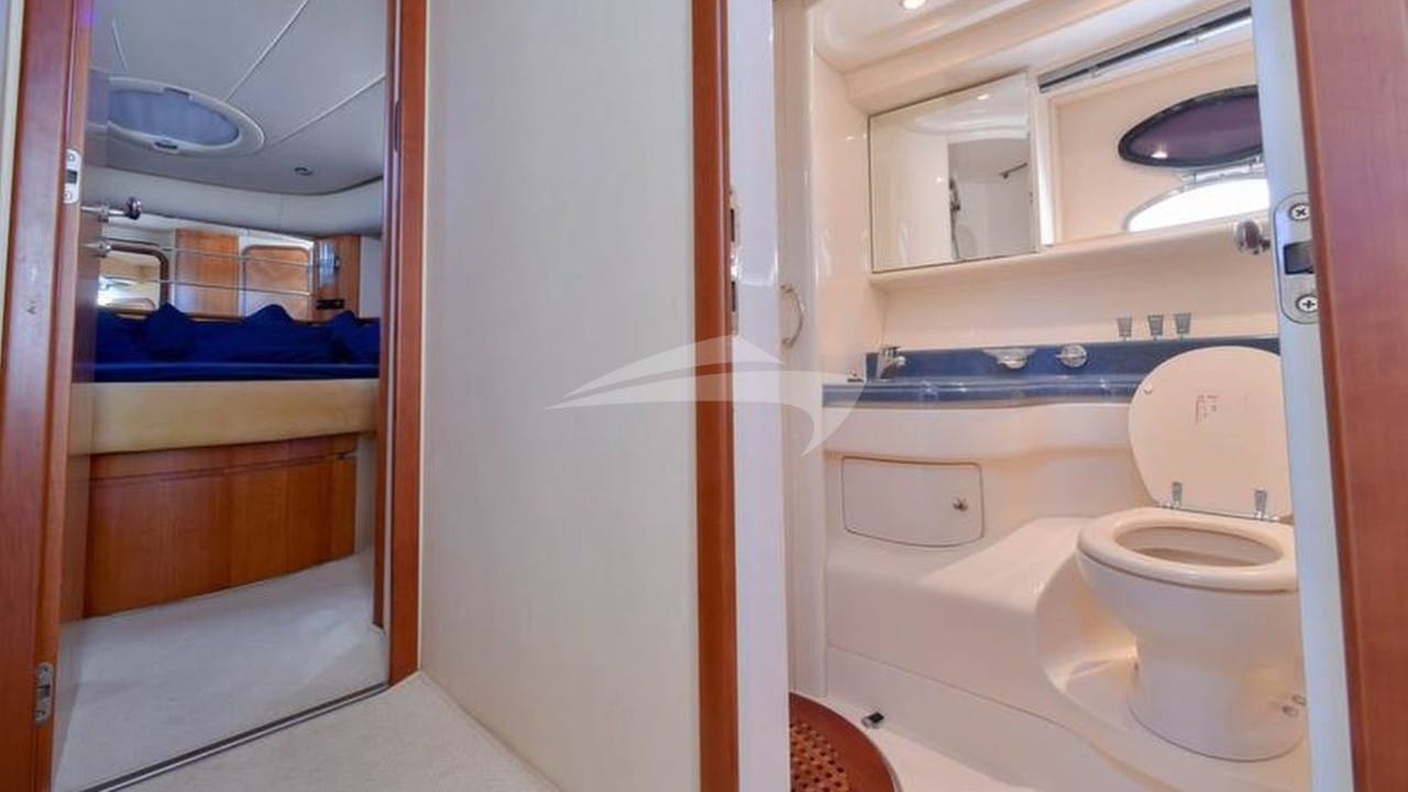 Guest Cabin and Bathroom