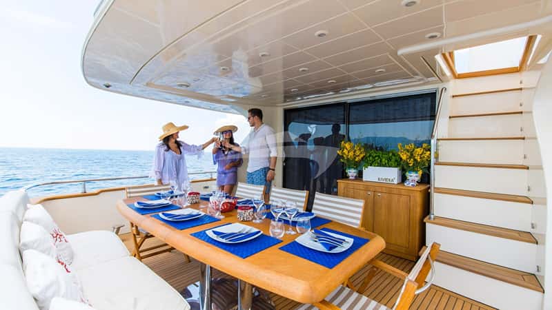 RIVIERA 24m motor yacht charter, photo 9