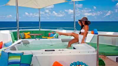 Spa Pool on Sundeck