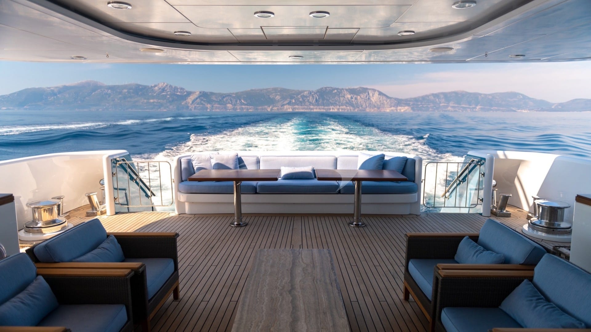 Main deck - view aft