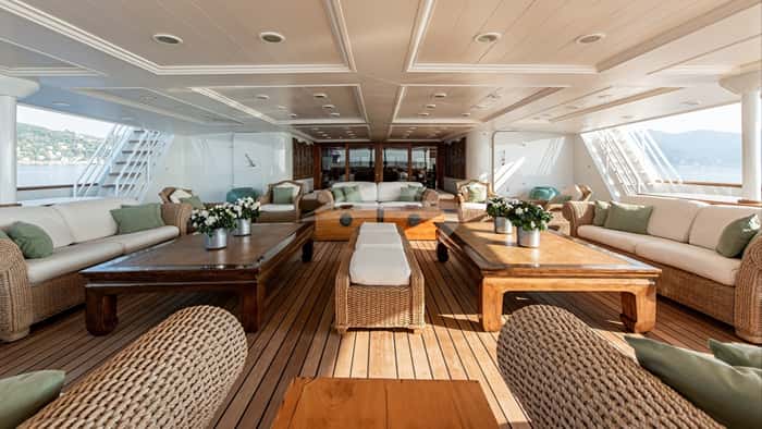 BLEU DE NIMES 72m motor yacht charter, photo 5