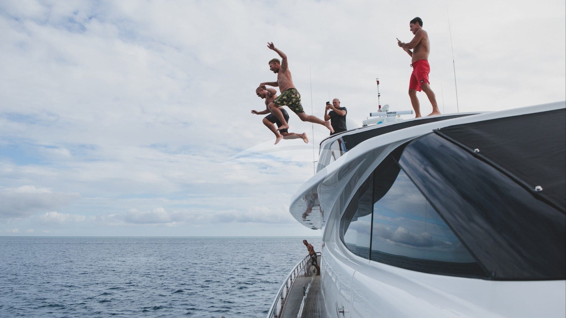 Jumping Off Deck