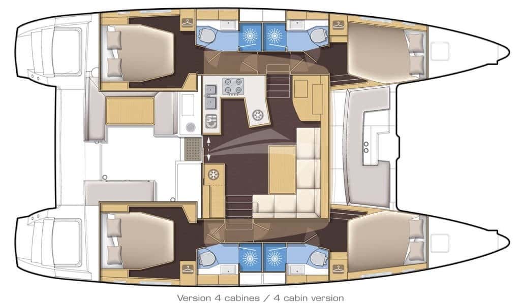 NEON MOON deck layout