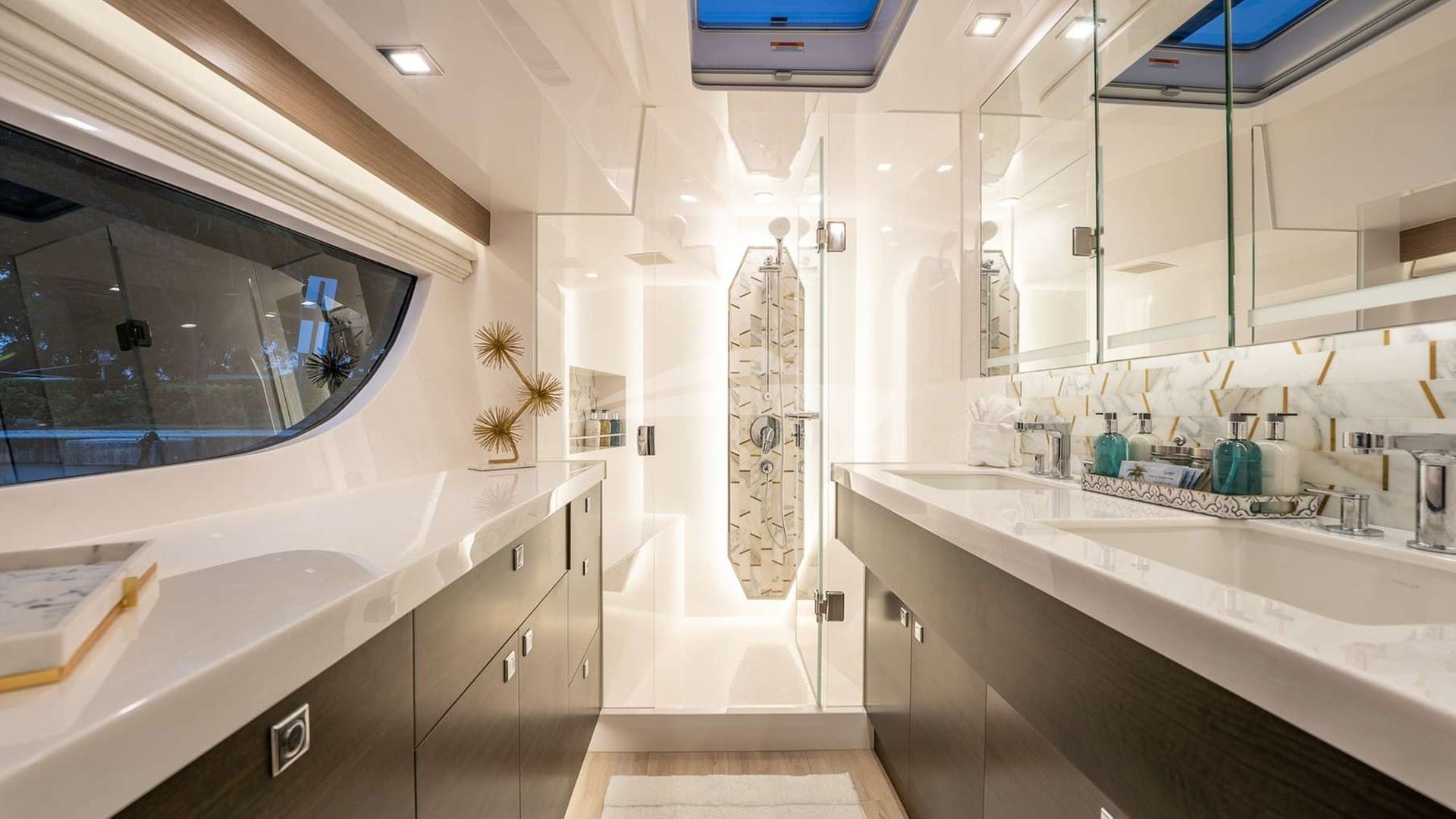 Primary His-N-Her Ensuite