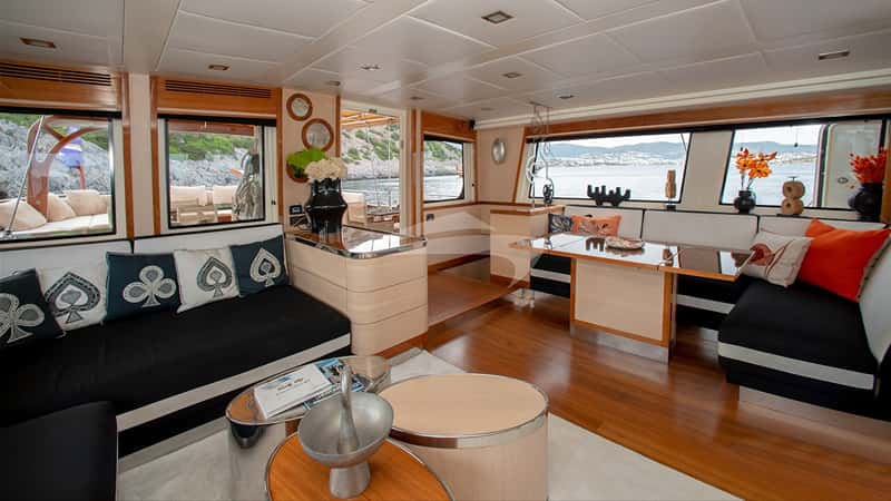 VAY 40m sailing yacht charter, photo 8