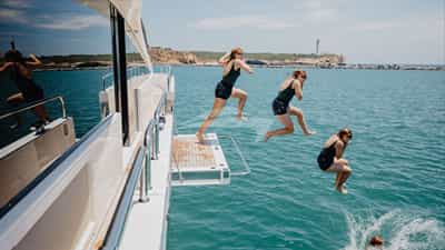 Jumping into Water