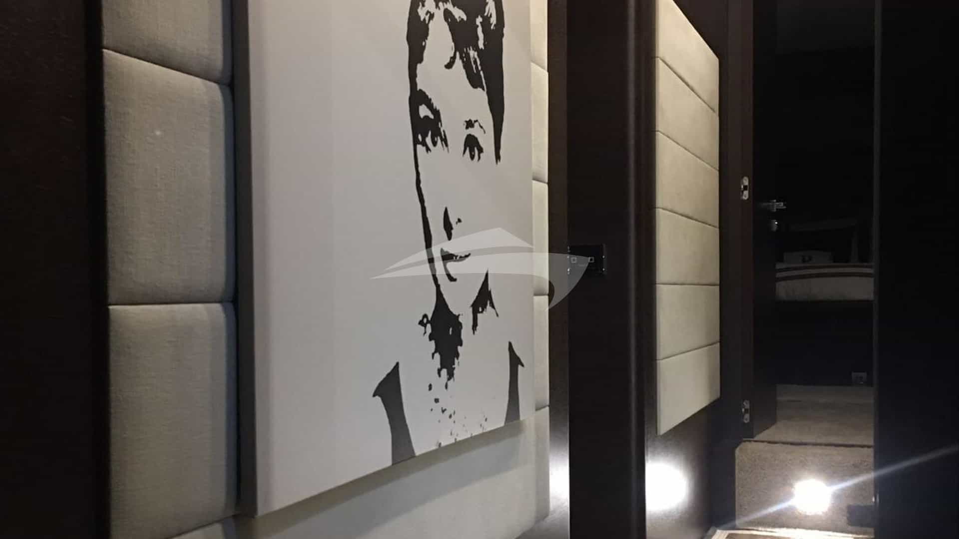 Hallway and art