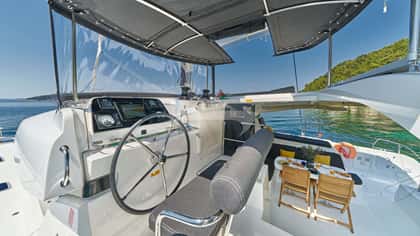 AURA 13m sailing yacht charter, photo 11