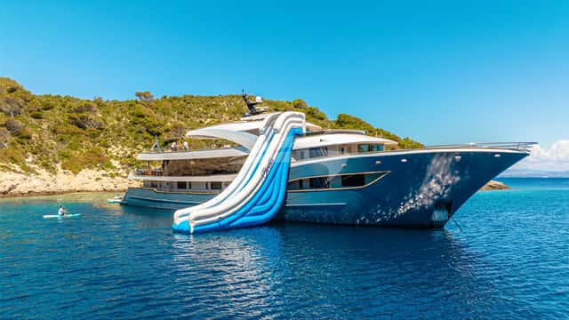 BELLA 48m motor yacht for charter