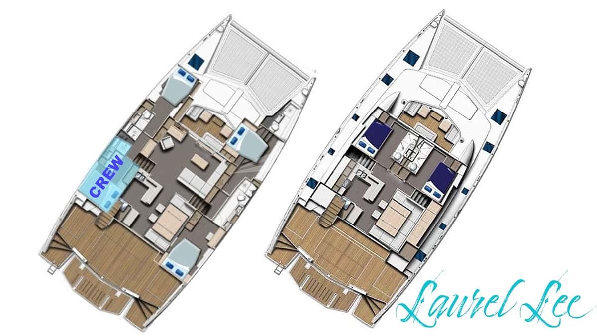 LAUREL LEE deck layout