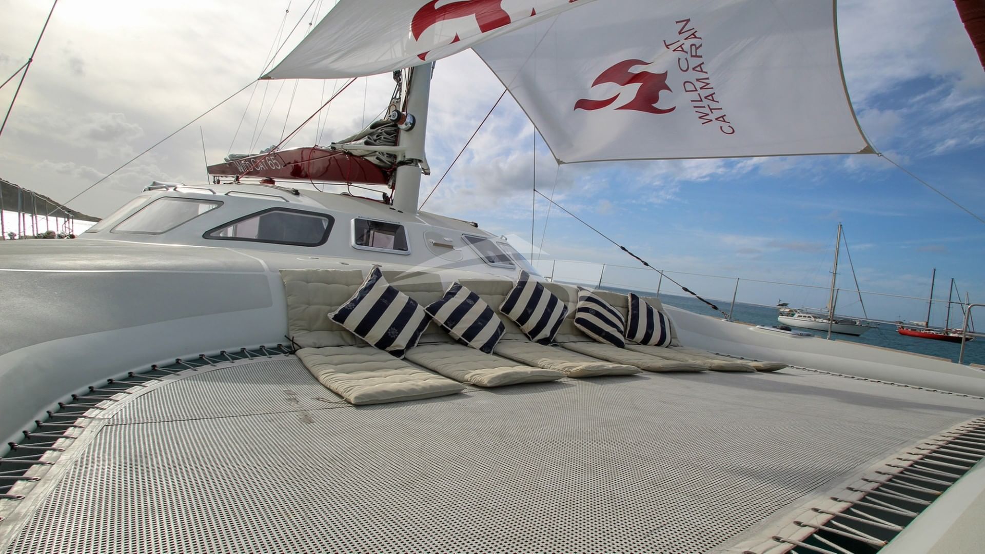 Seating on the Trampolines
