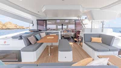 Cockpit dining area