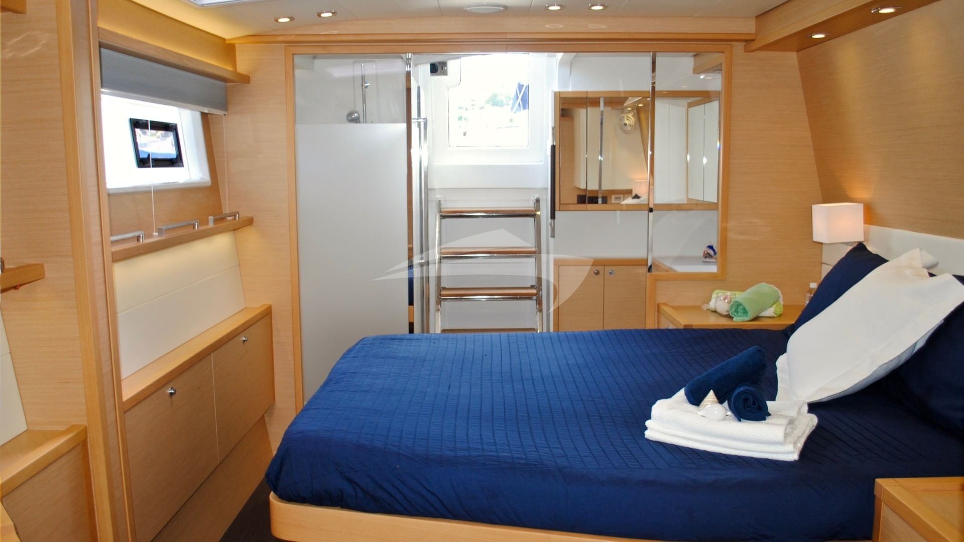 Master Suite with direct aft deck access
