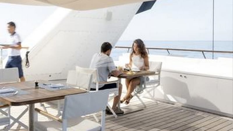 Relaxing on Deck