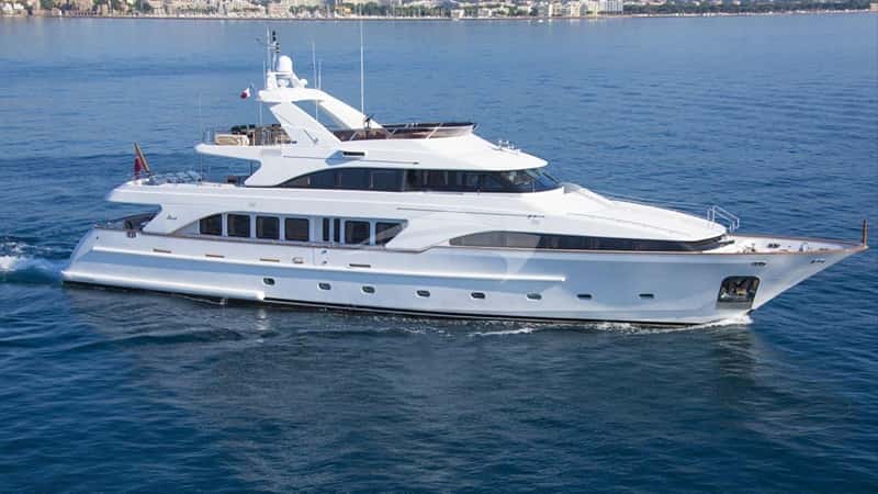 ACCAMA 35m motor yacht charter