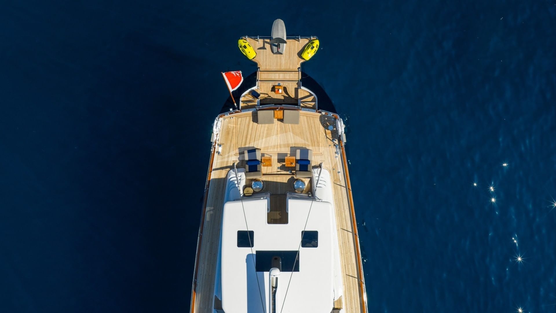 Aerial View of Bathing Platform