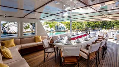 Aft deck