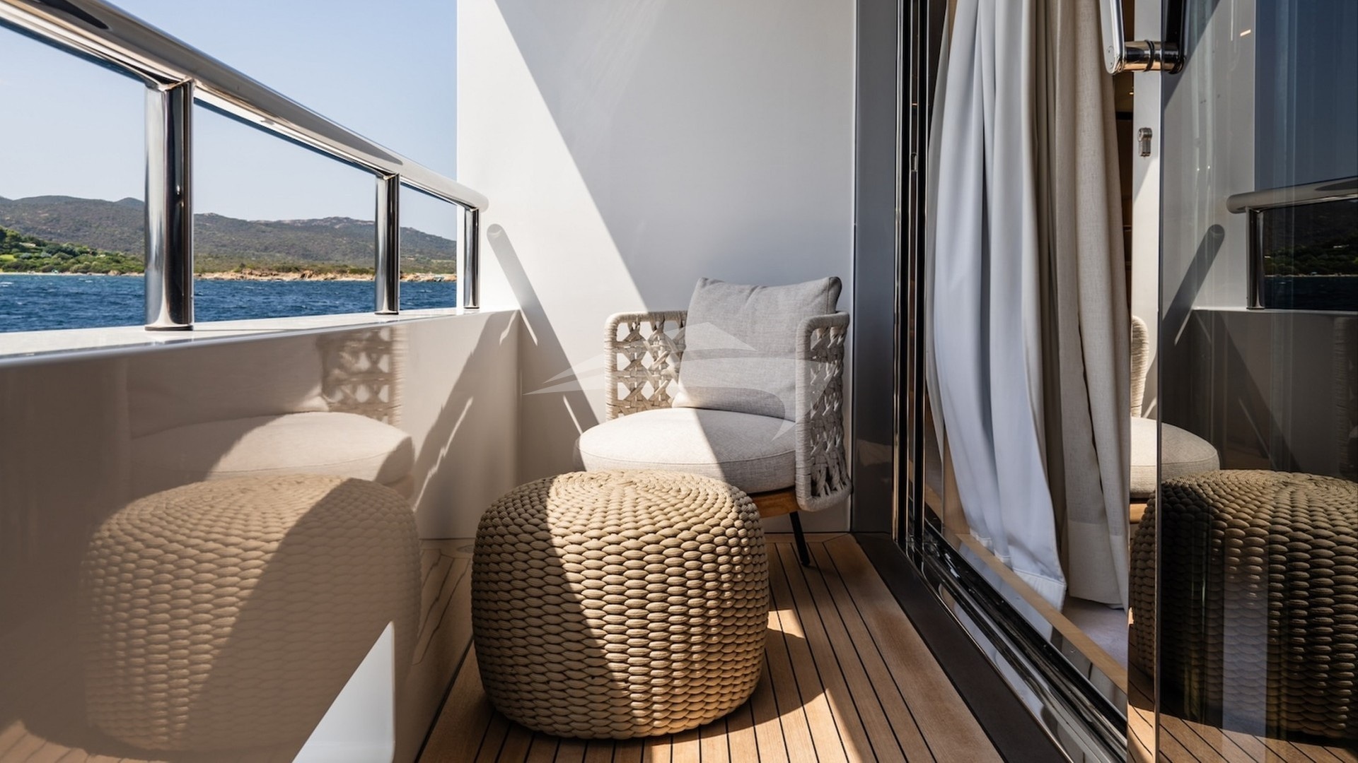 Master walk out balcony