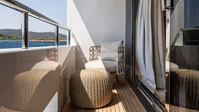 Master walk out balcony