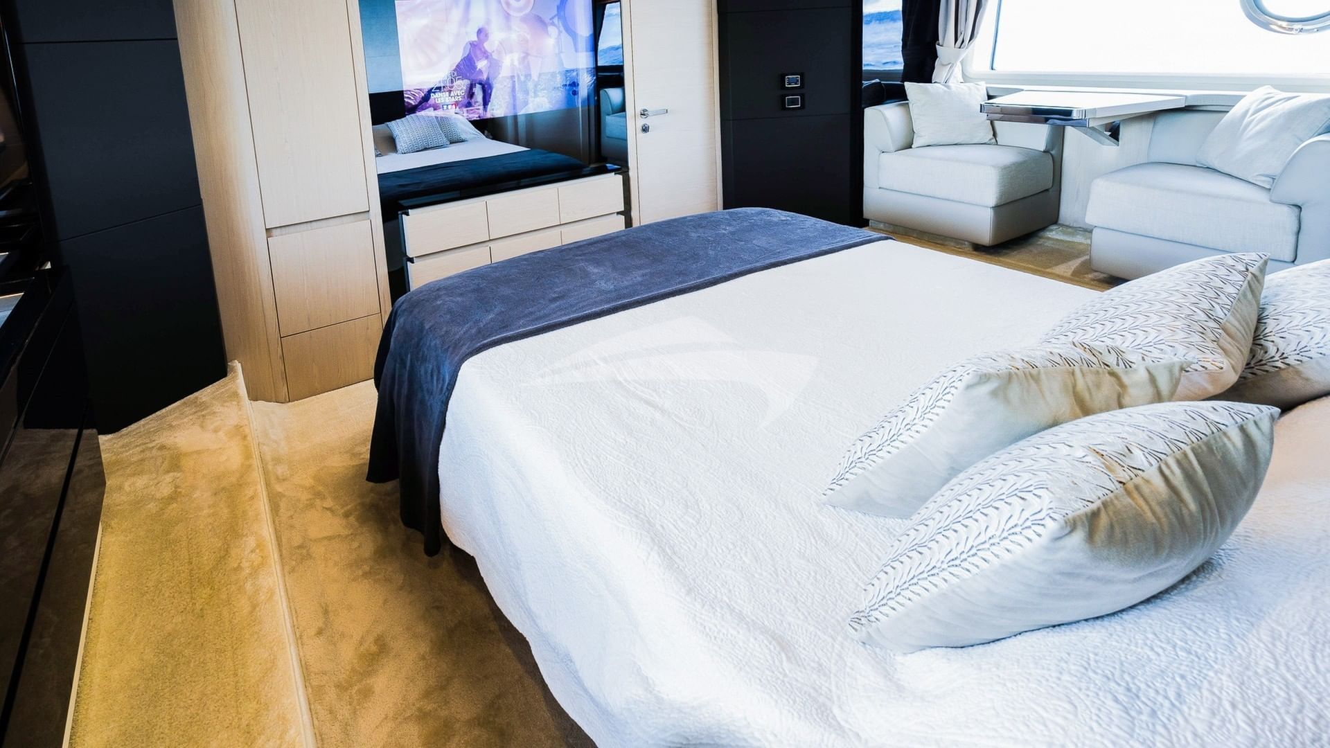 Master Cabin with TV