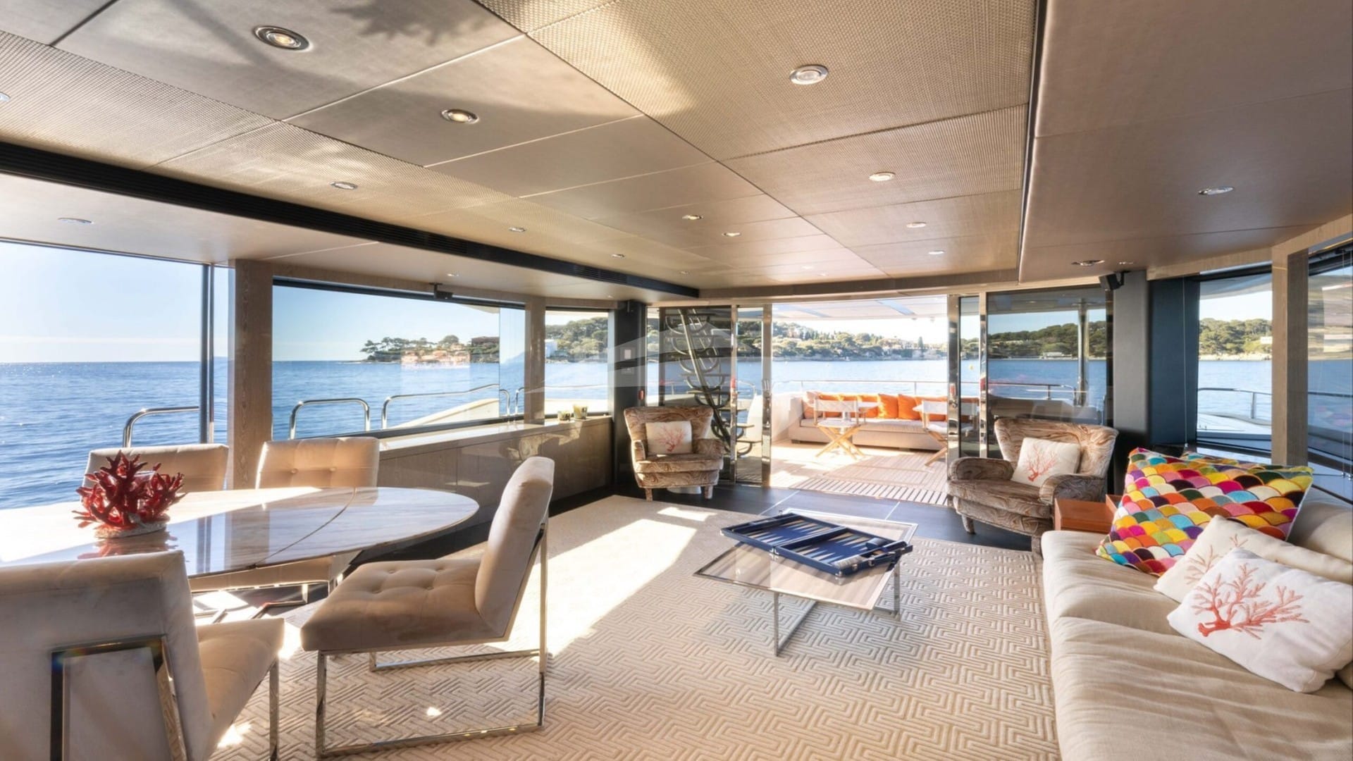 Main Salon and Dining