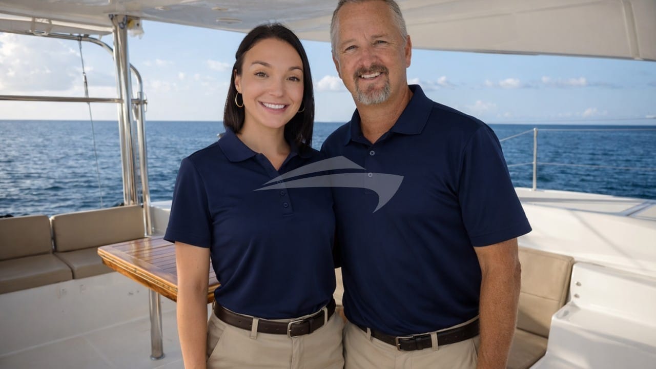 Luxury charter yacht crew for SWAN