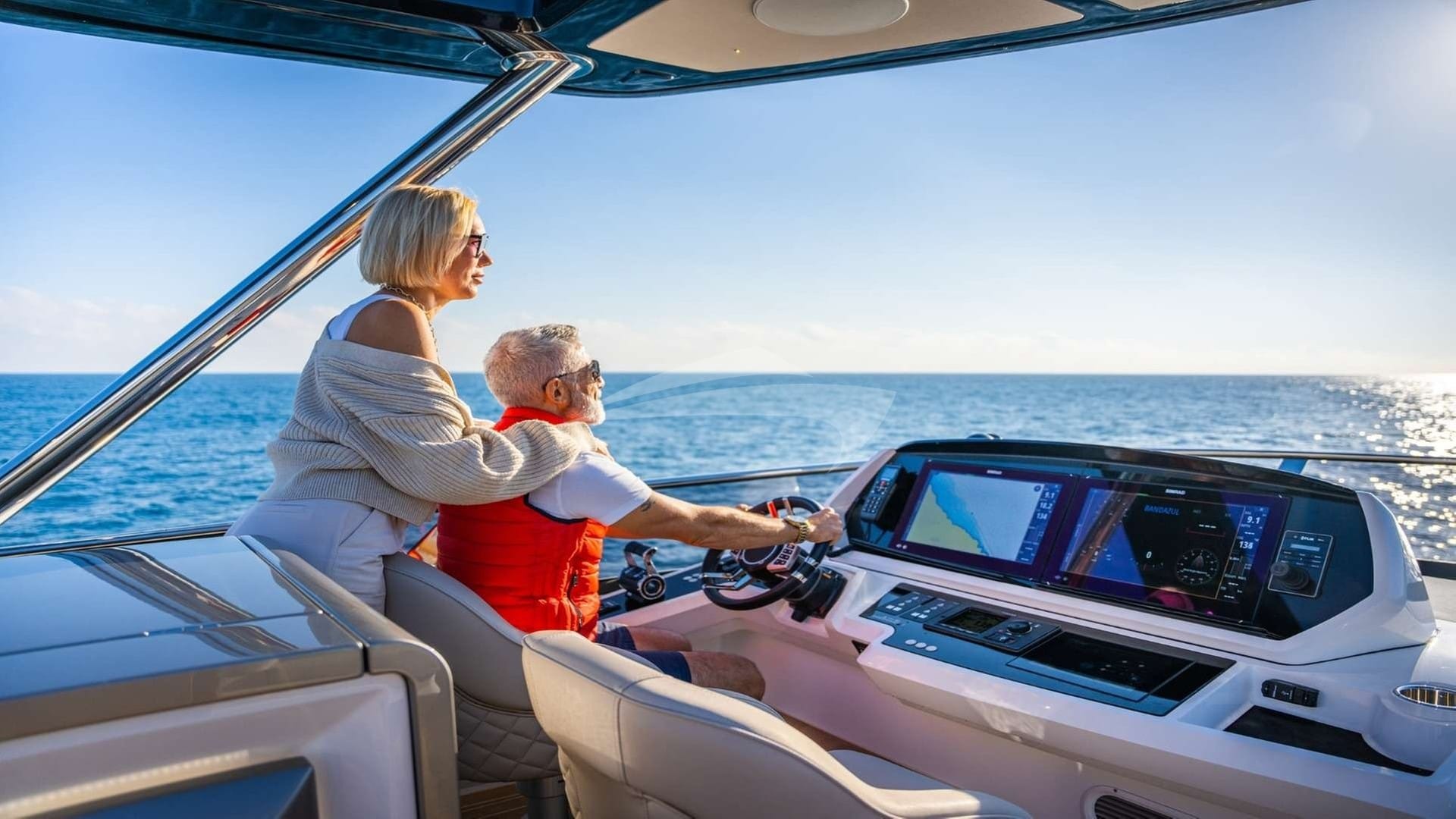 Fly Bridge helm station