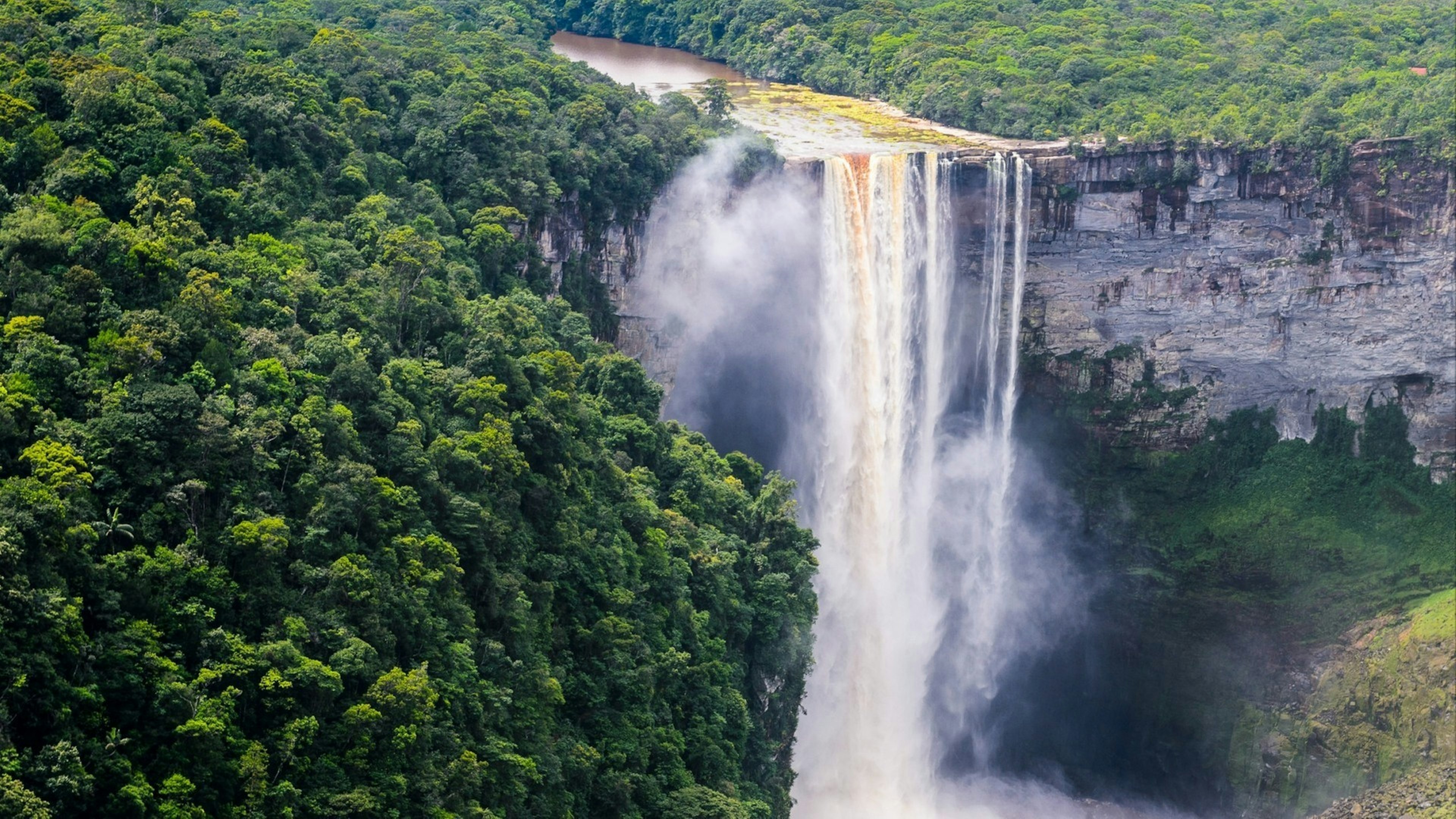 Kaieteur Falls, a waterfall on the Potaro River in central Essequibo Territory