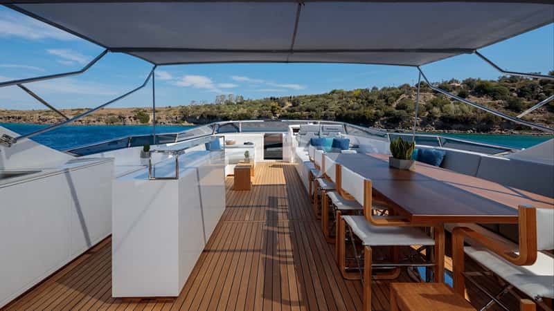 SHOOTING STAR 31m motor yacht charter, photo 10