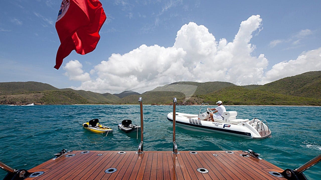 Stern Platform and Toys