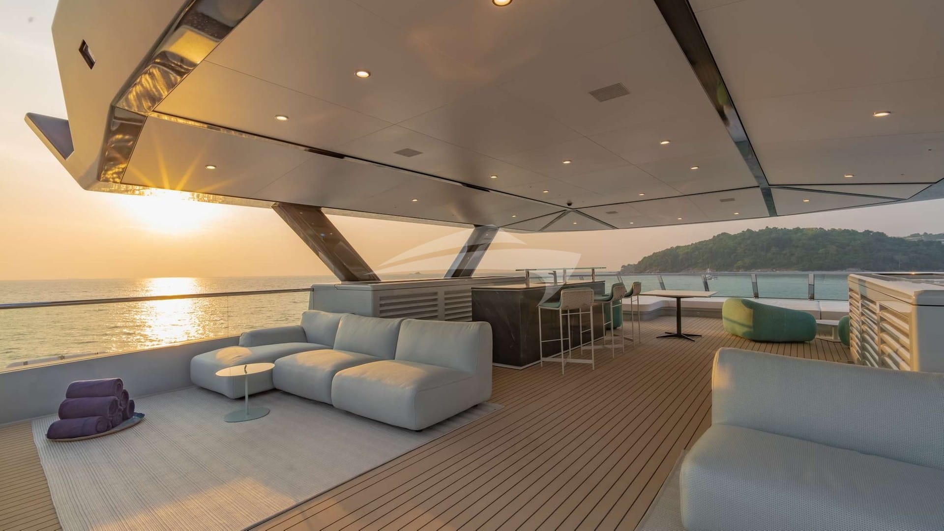 Sun Deck with Comfy Sofas