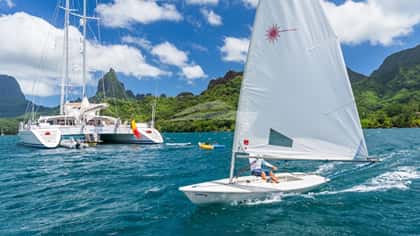 DOUCE FRANCE 42m sailing yacht charter, photo 13