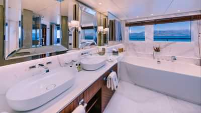 Main Deck - Owner's Cabin Bathroom