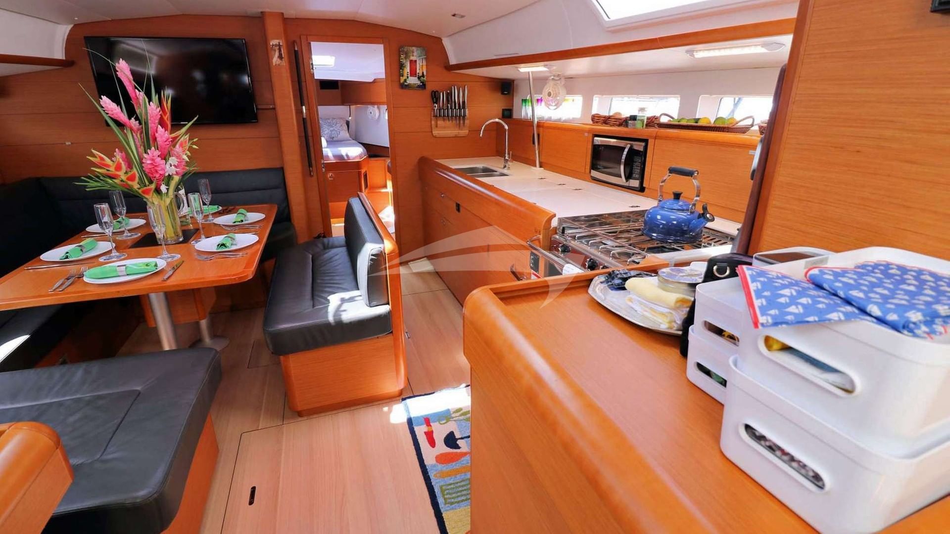 Entry to the Main Saloon