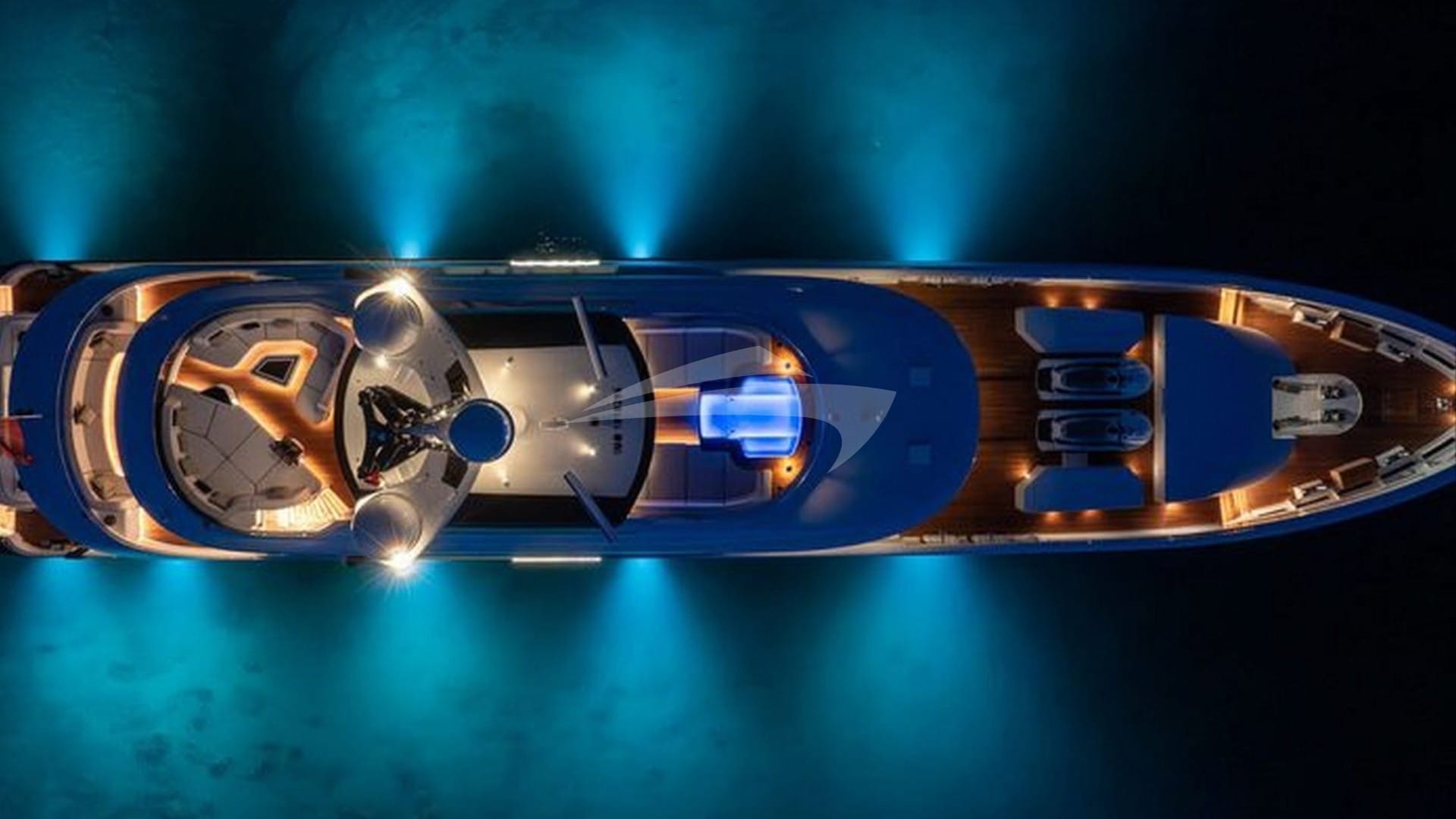 Aerial View at Night