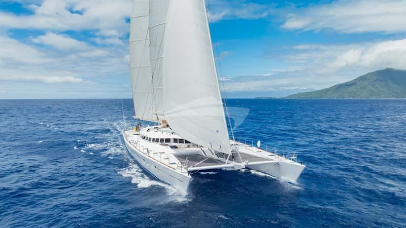 DOUCE FRANCE 42m sailing yacht charter, photo 3