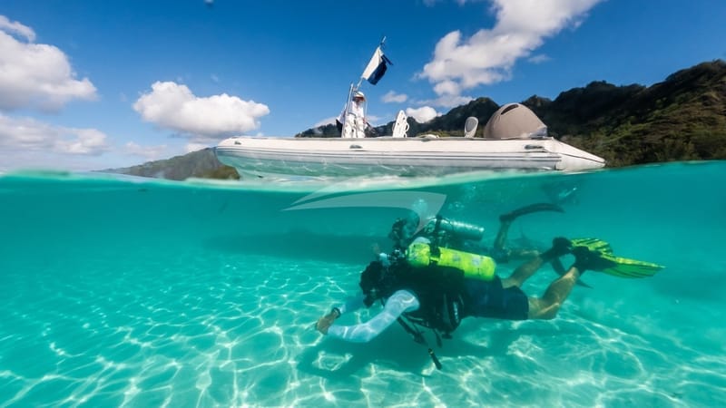 Scuba diving