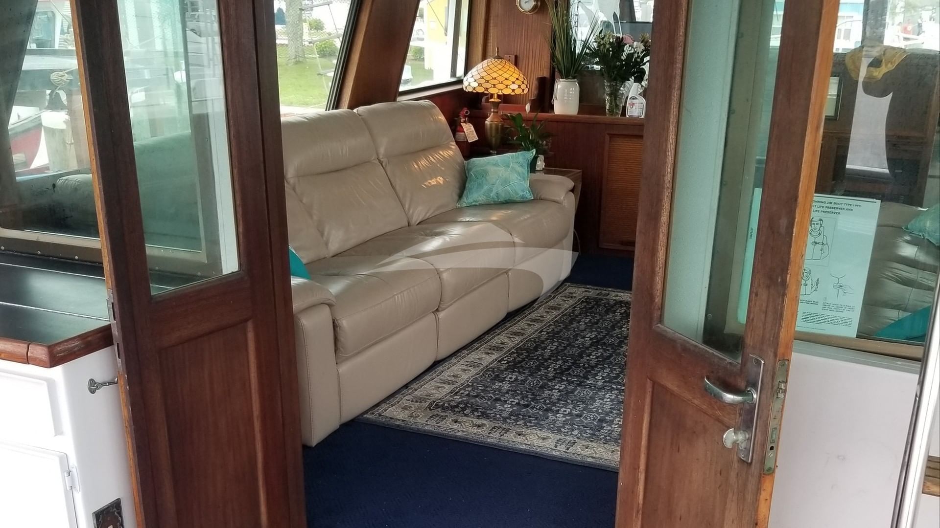 Aft Deck Entering Salon