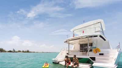 Aft deck view