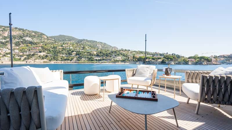 L'AS BLEU 25m motor yacht charter, photo 10