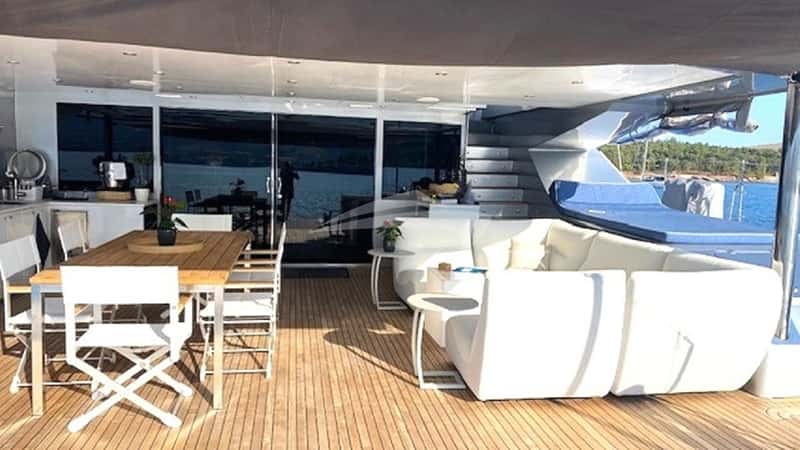 CARTOUCHE 29m sailing yacht charter, photo 10