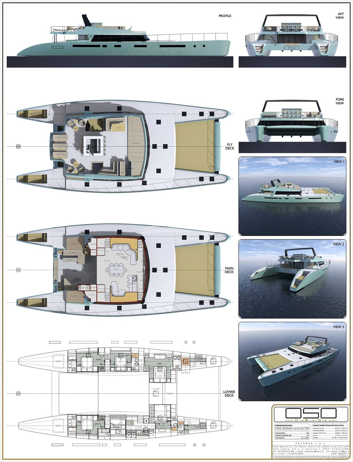 ONE SHOT ONE deck layout