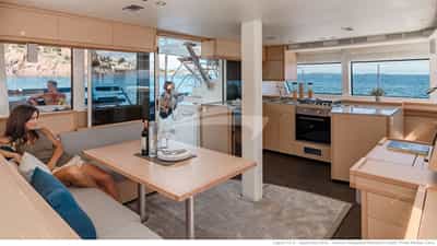 Salon and Galley